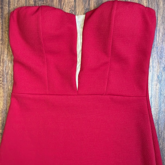 🧡 2/$30 🧡 January 7 Strapless Red Dress - Picture 2 of 6
